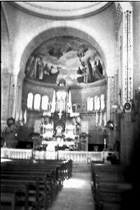 ALGER MAI 1956  NOTRE DAME D AFRIQUE   LE CHOEUR